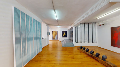 Mai 2023 Gruppenausstellung von Nikolai Makarov mit Wolfgang Stiller in der Galerie Benjamin Eck Projects in München